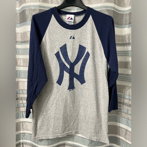 Majestic Other - New York Yankees Baseball 3/4 Sleeve Shirt